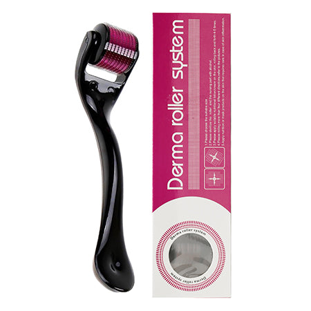 Derma Roller 540 Titanium Needles for Men & Women | Microneedle Facial & Scalp Roller
