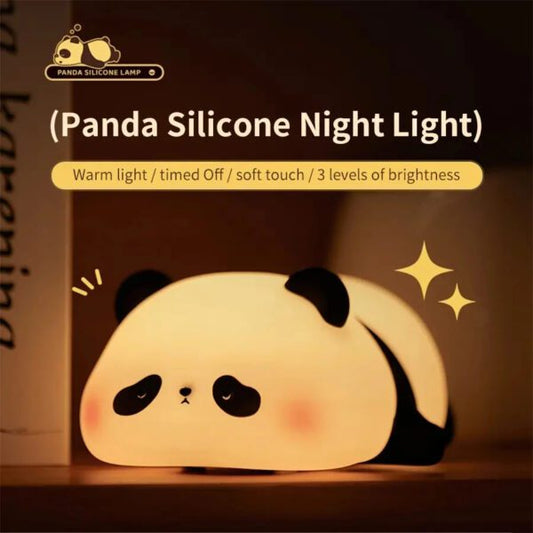 Cute Panda Night Light | Rechargeable Panda Lamp