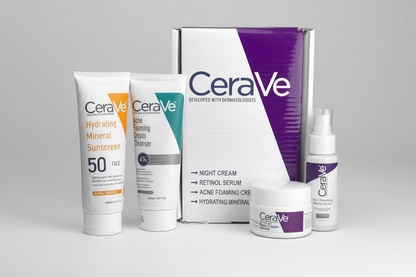 CeraVe Complete Skincare Combo Kit | Pack of 4
