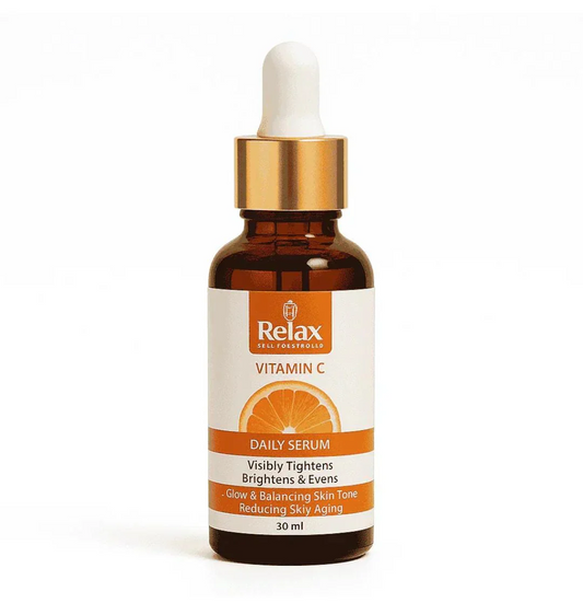 Relax Vitamin C Daily Serum - 30ml | Brightening & Anti-Aging Facial Serum